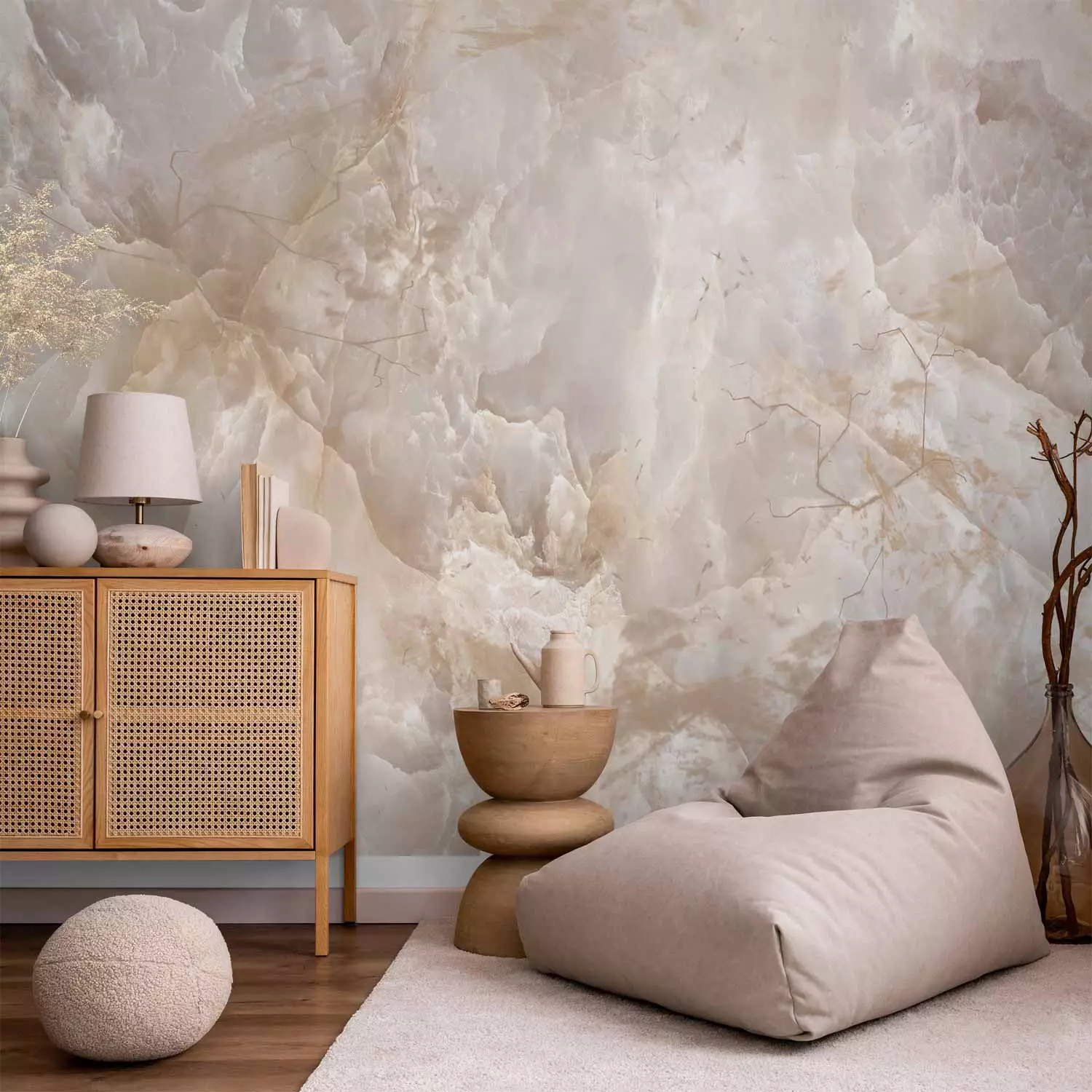 Photo Wallpaper Toned Marble