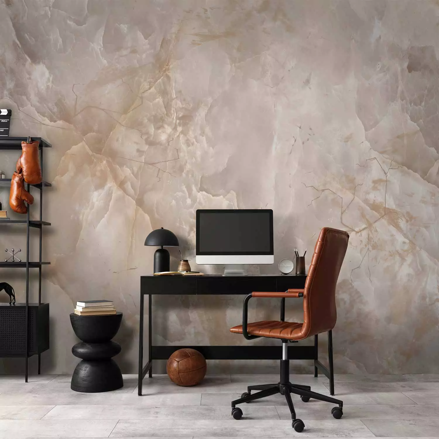 Photo Wallpaper Toned Marble