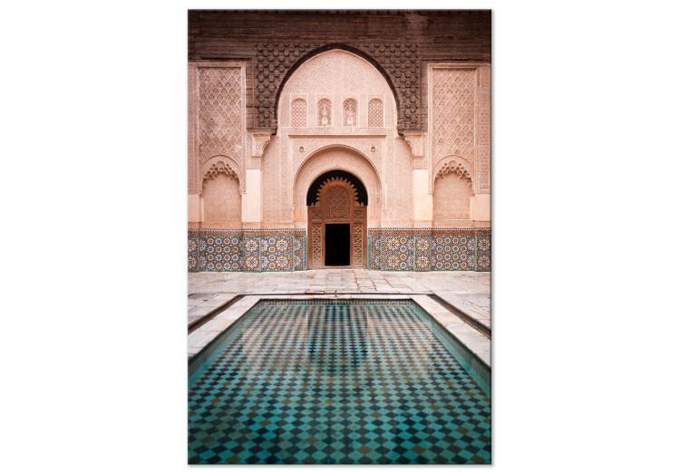 Canvas Blue Refreshment (1-piece) Vertical - Arab architecture