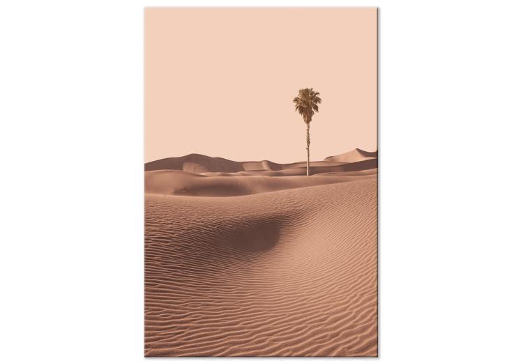 Canvas Desert Vegetation (1-piece) Vertical - Arab desert in Morocco