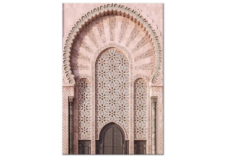 Canvas Ornate Gate (1-piece) Vertical - architecture in Arab motif
