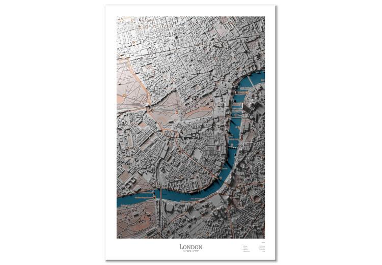 Canvas 3D London - a photo of a mock-up of the England capital