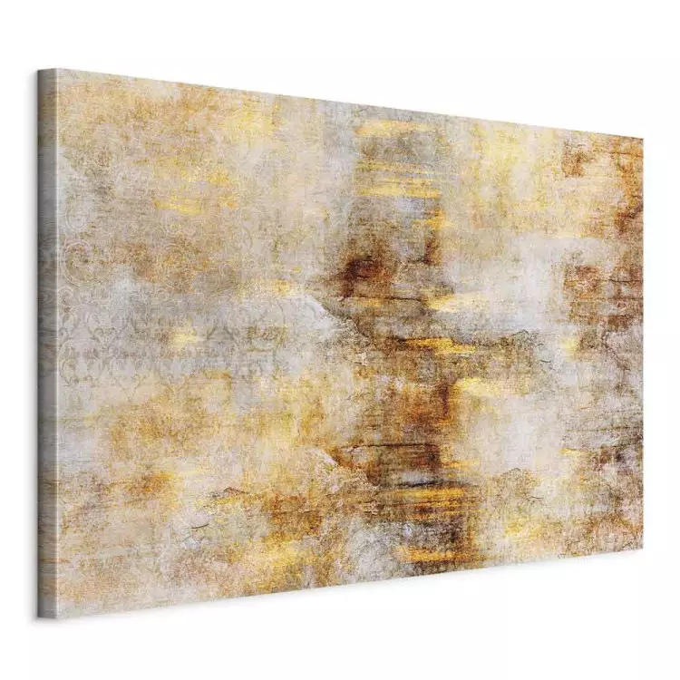 Golden Thunderbolt (1-piece) Wide - golden modern abstraction
