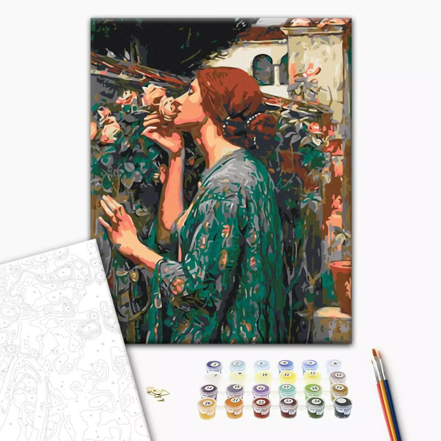 Paint by number John William Waterhouse: The Soul of the Rose