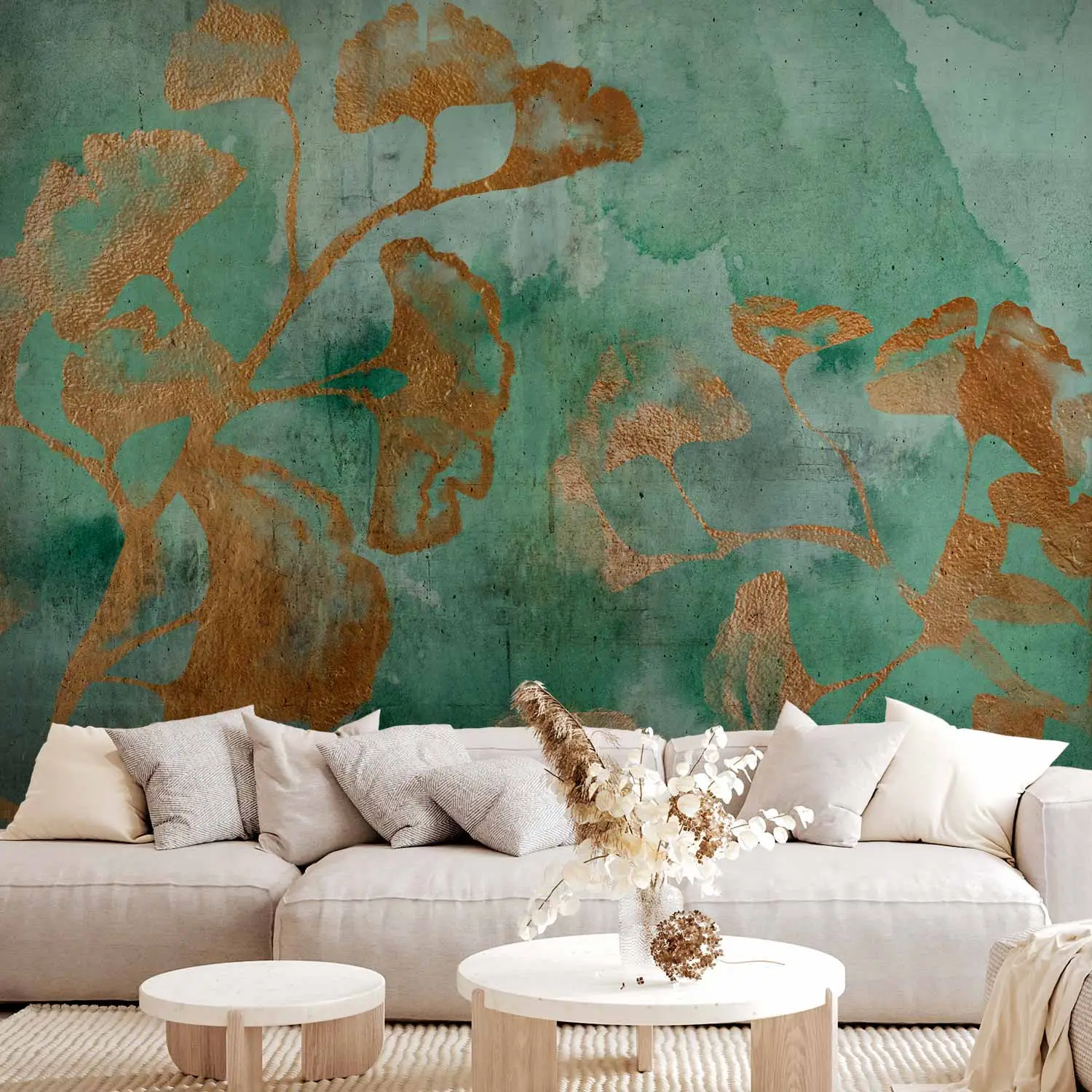 green copper wallpaper