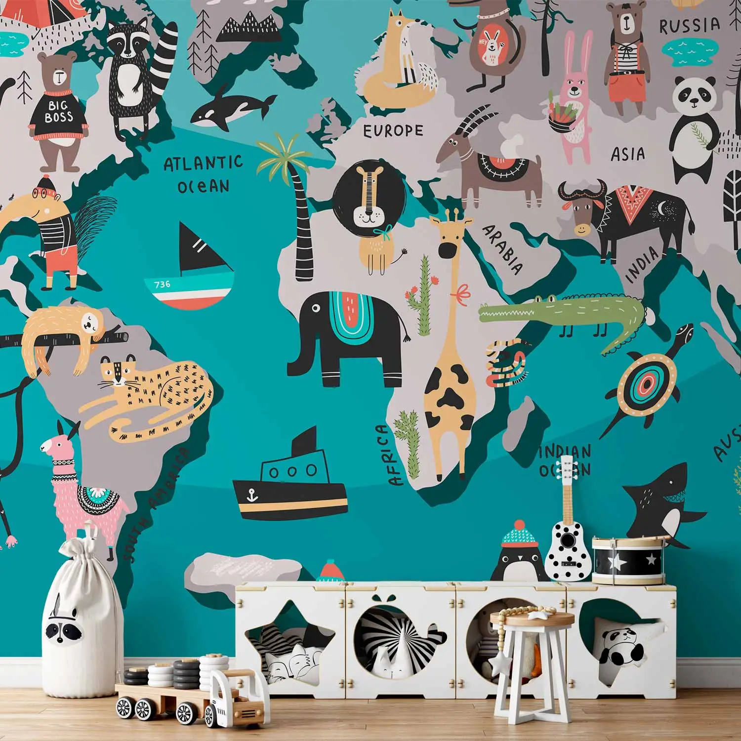 world wallpaper kids