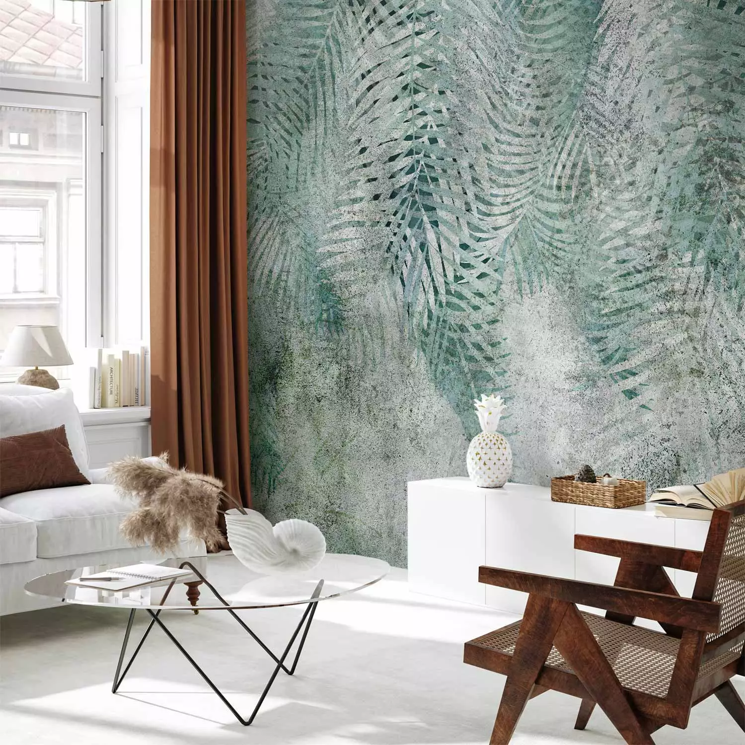 Wall Mural Prehistoric Palm Trees
