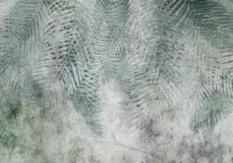 Wall Mural Prehistoric Palm Trees Wallpaper Cropper