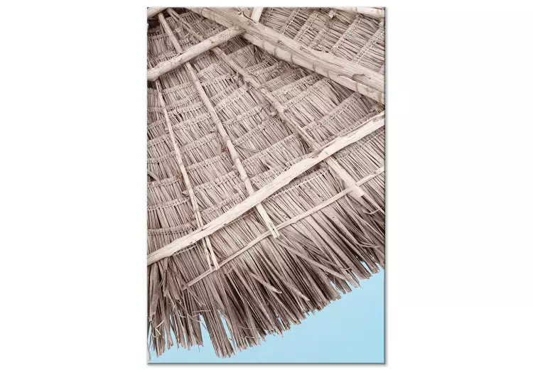 Canvas Straw Roof - Roofing, Skeleton and Staircase Cover