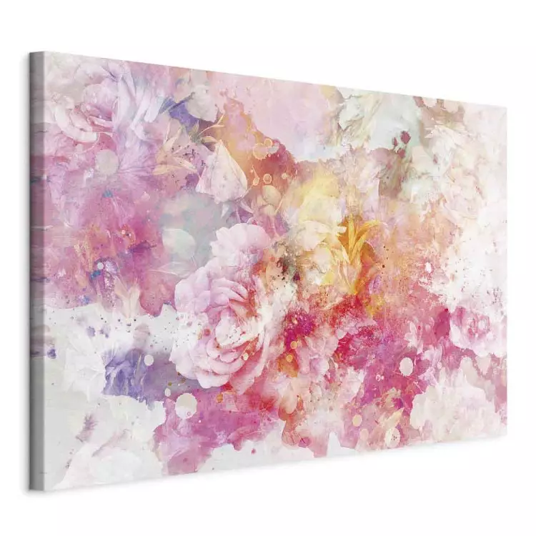 Flower Explosion (1-piece) Wide - pink flower abstraction