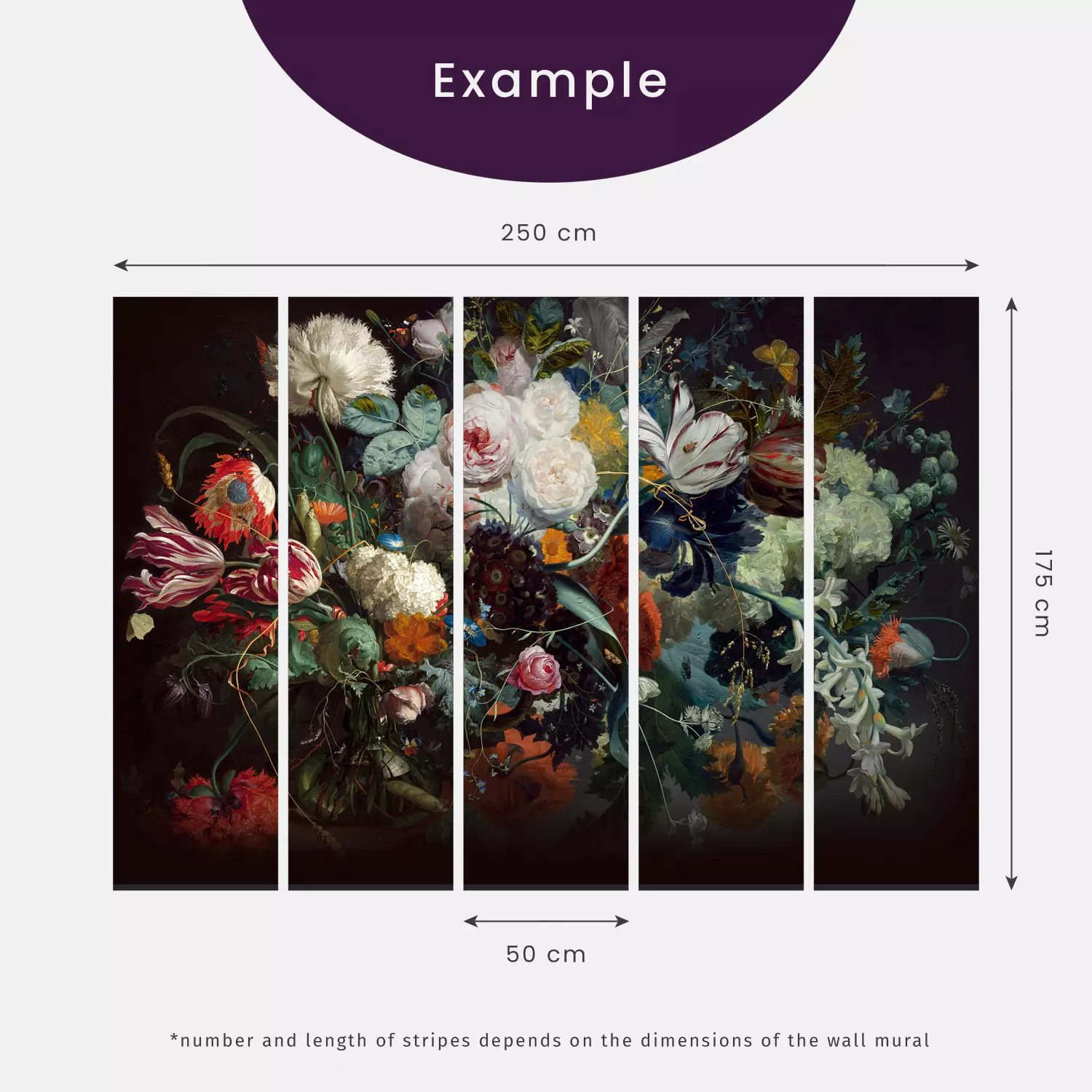 Wall Mural Metallic 3D illusion - geometric figures in a symmetrical composition