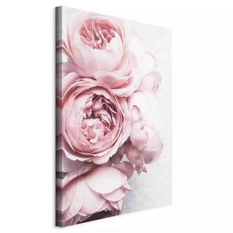 Rose Scent (1-piece) Vertical - pink flowers in boho motif