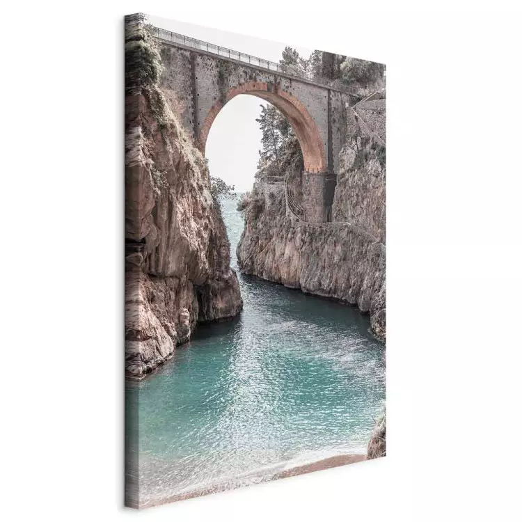 Bridge in Positano (1-piece) Vertical - Italian landscape view
