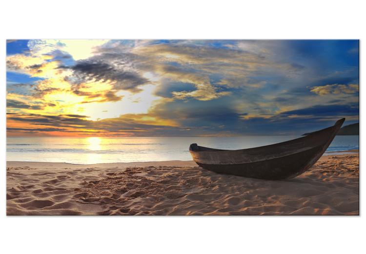 Large canvas print Boat on the Beach II [Large Format]