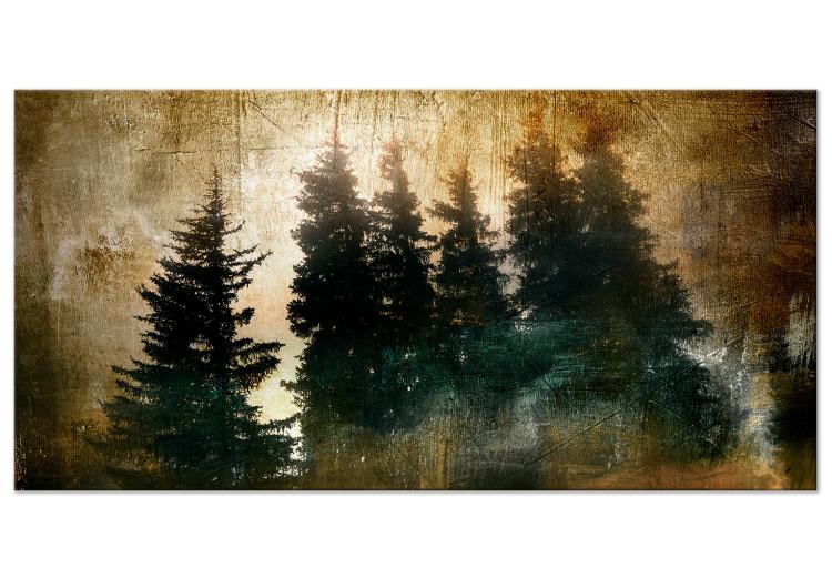 Large canvas print Stately Spruces II [Large Format]