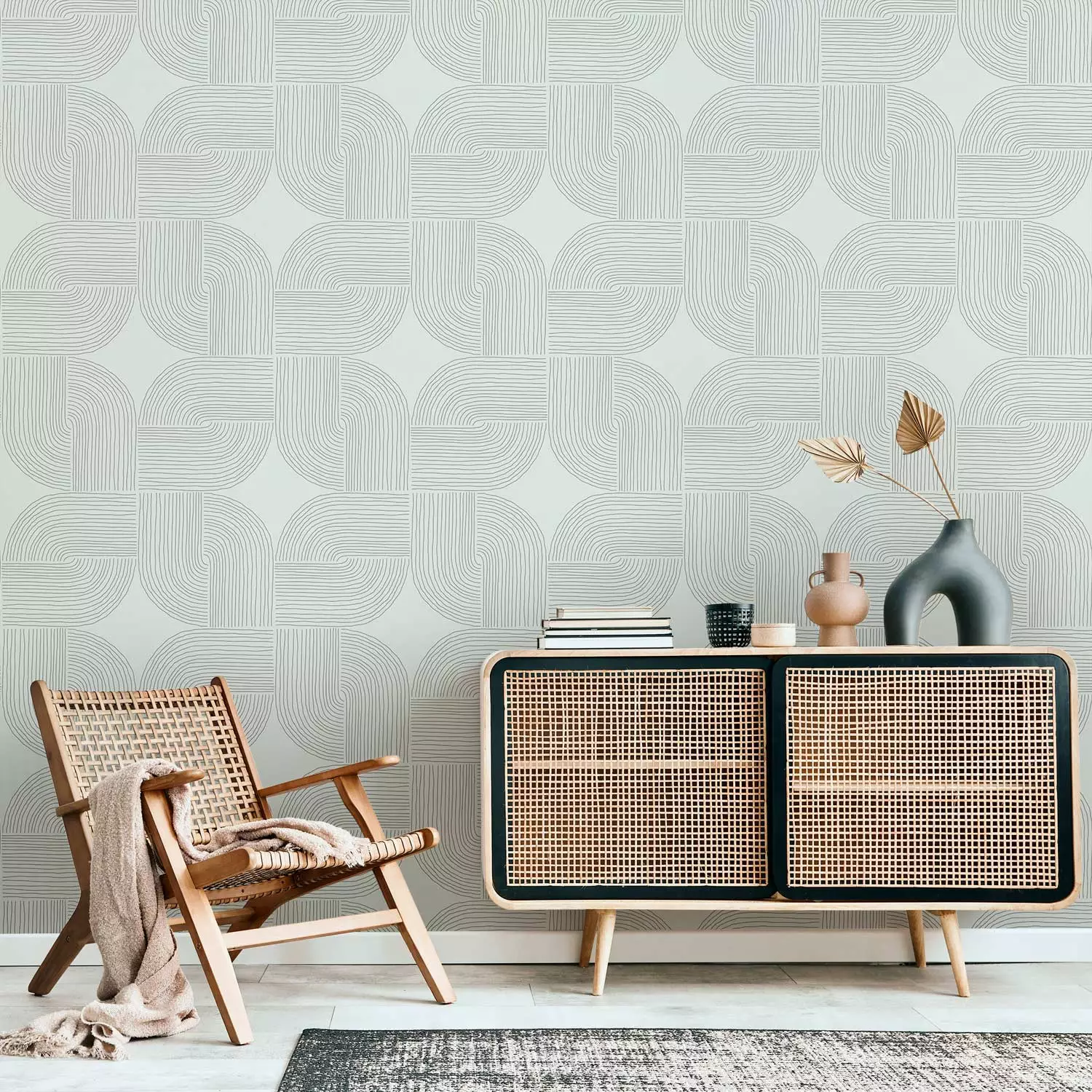 Modern Wallpaper Braided Theme