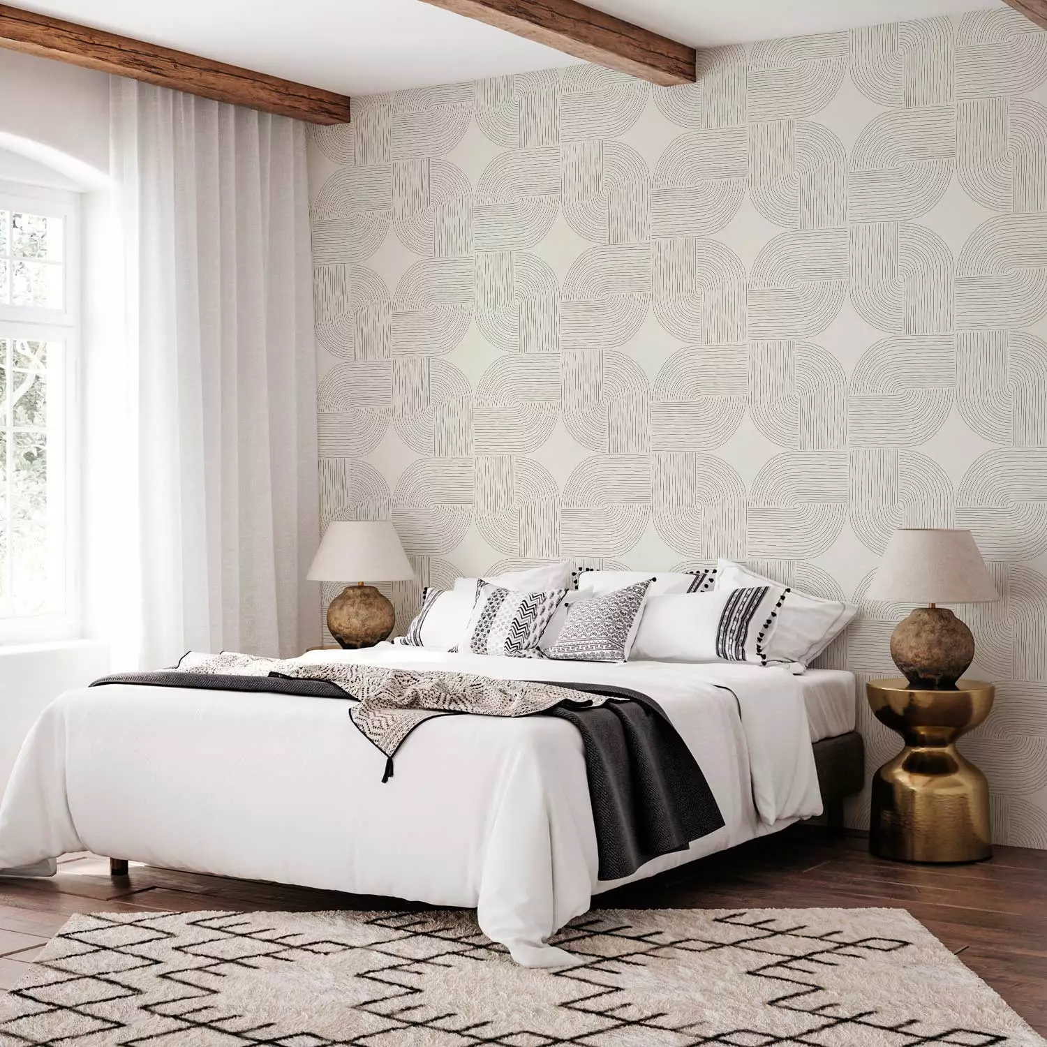 Modern Wallpaper Braided Theme