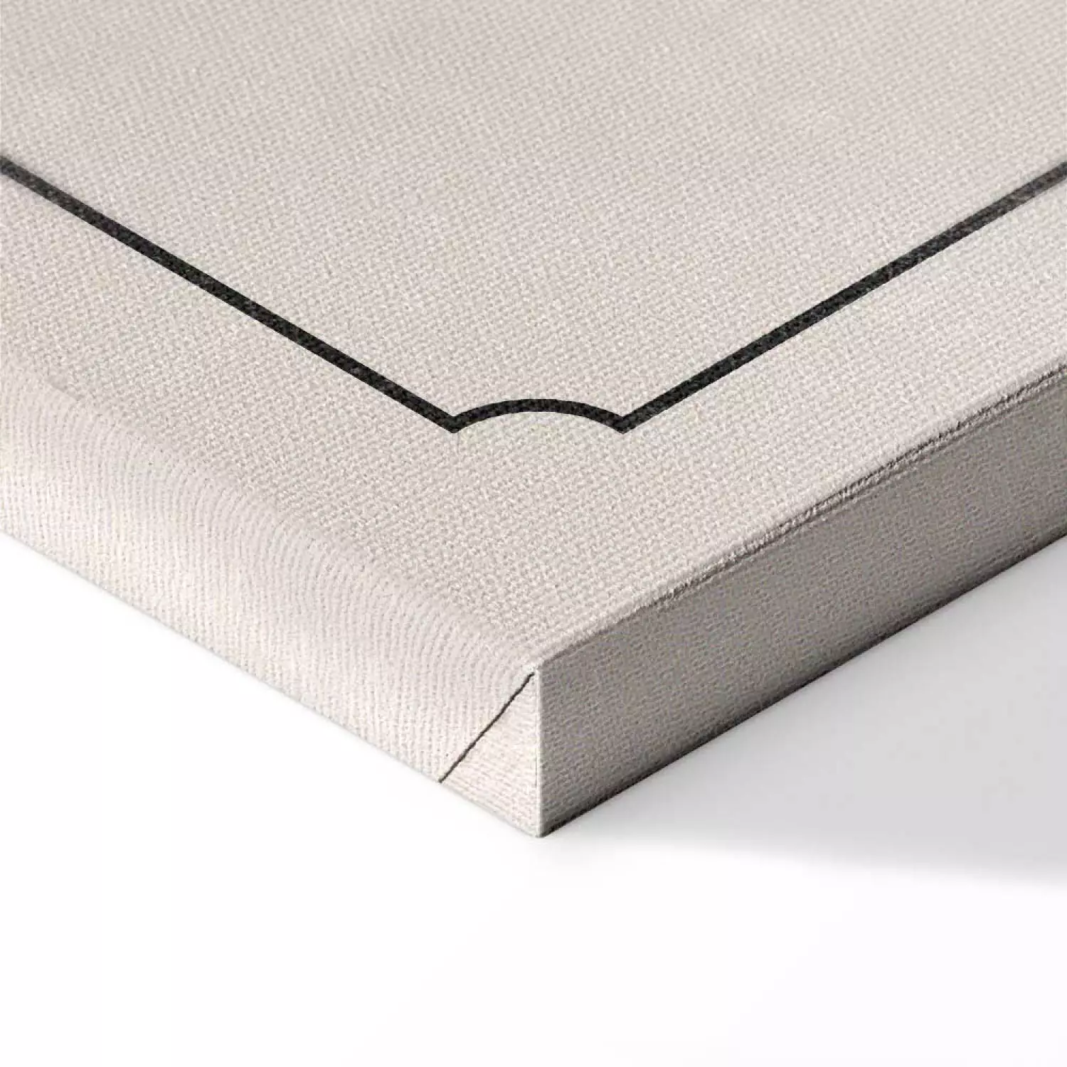 Canvas Print Step by step, day by day - Topographic graphics in English