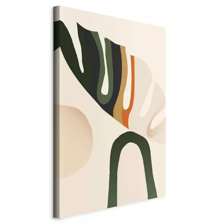My Dream Vertical - abstract plant in boho motif