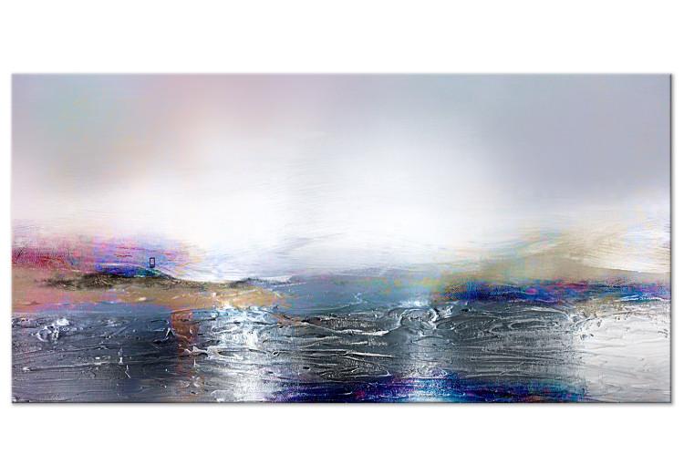Large canvas print Silvery Landscape II [Large Format]