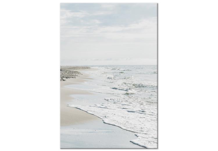Canvas Peaceful Shore (1-piece) Vertical - beach and sea landscape