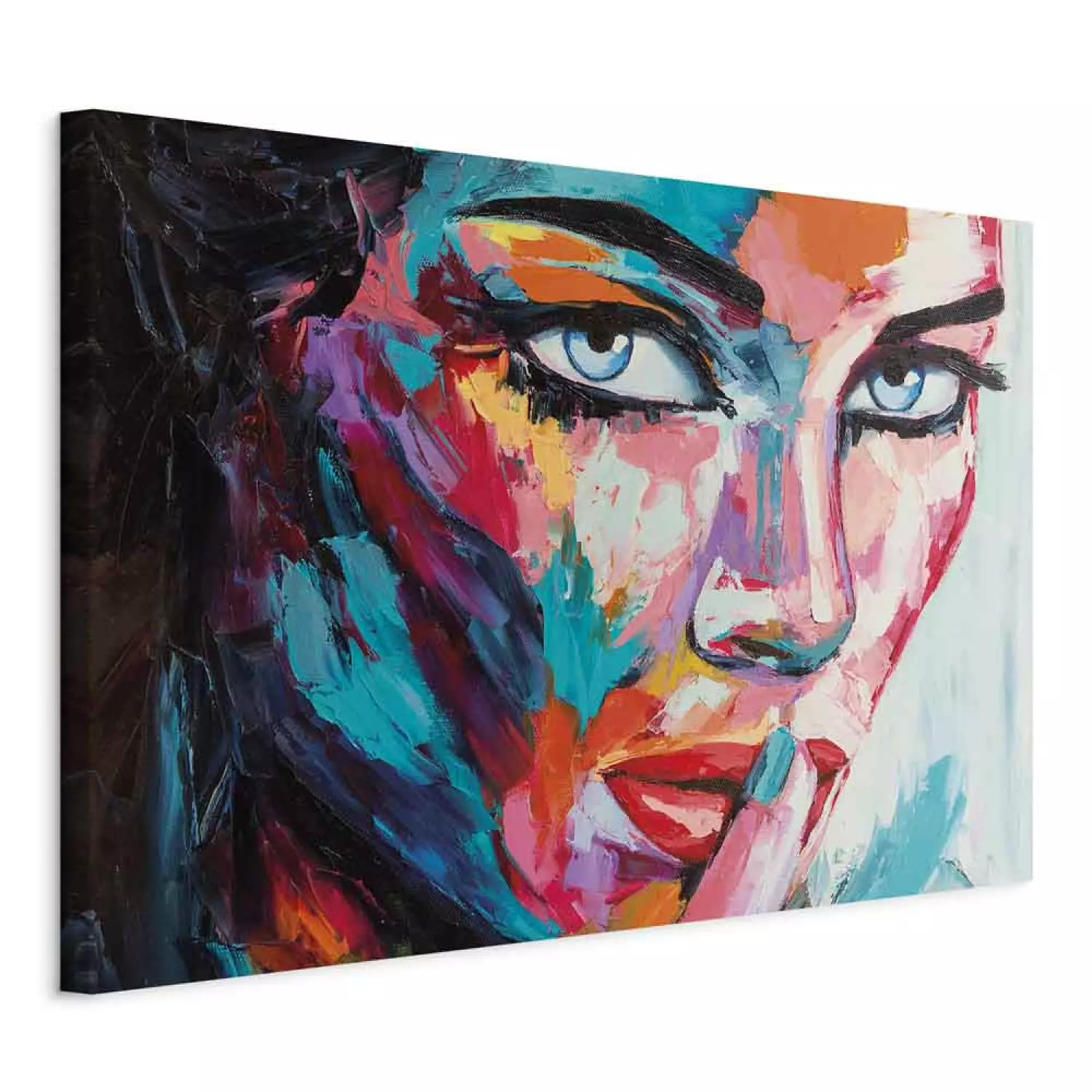 Canvas Colourful Silence Wide