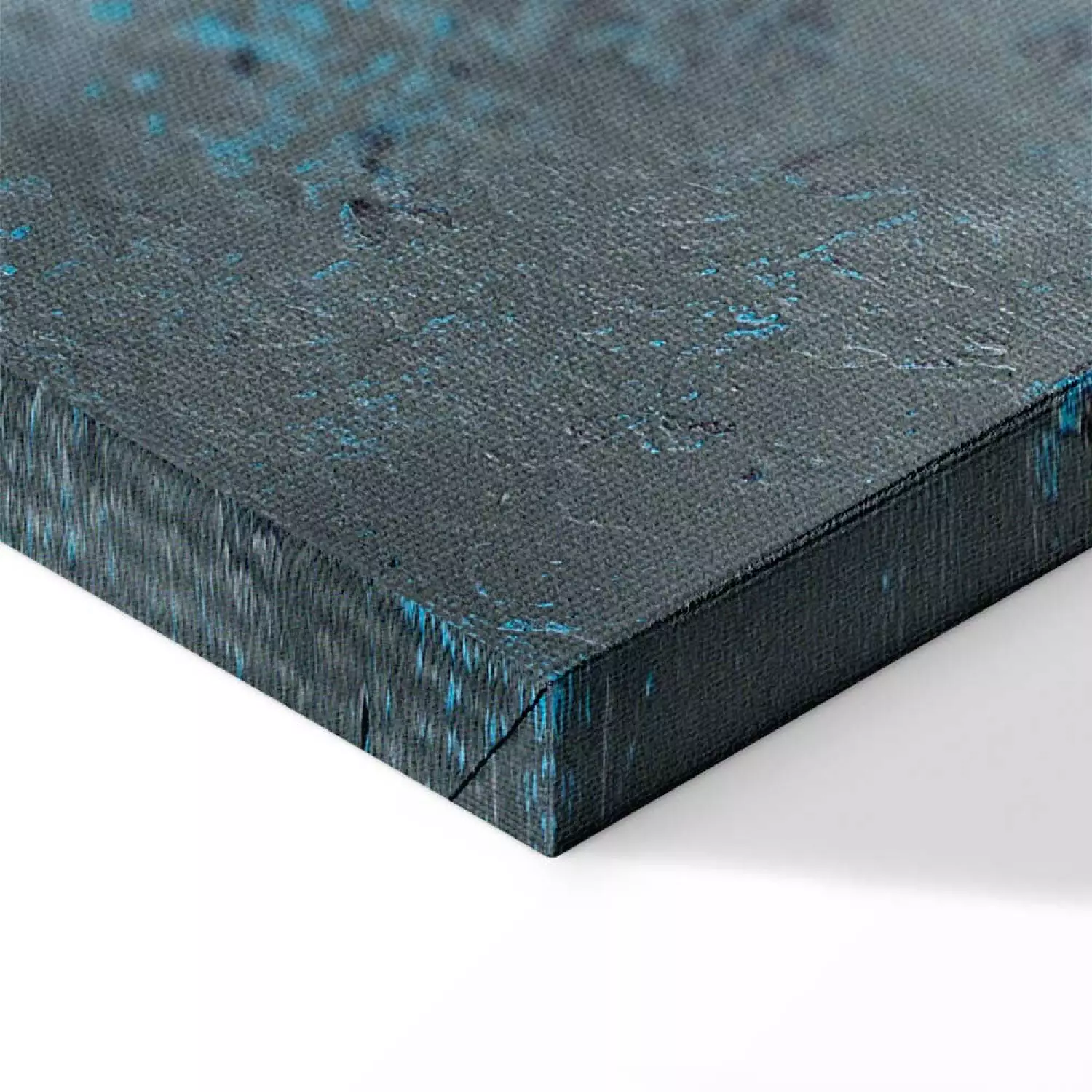 Canvas Print Texture Penetration Wide - modern golden abstraction