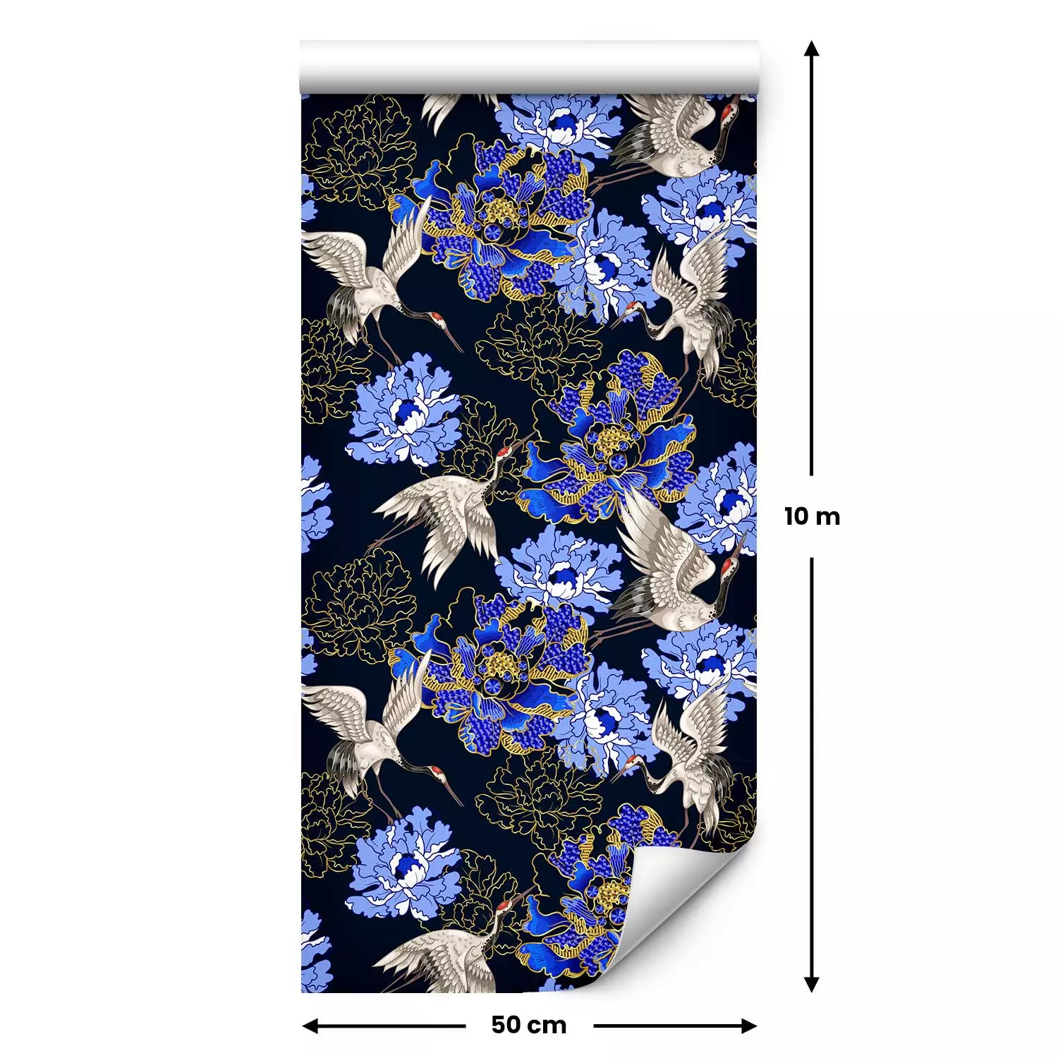 Modern Wallpaper Blue Orient