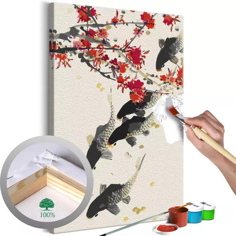 Cherry and Koi