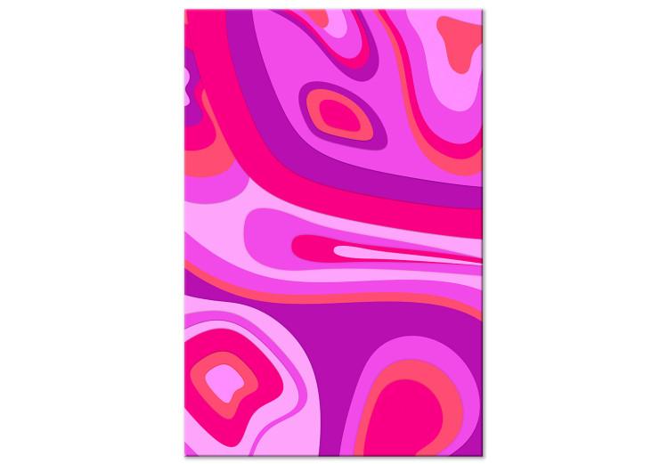 Canvas Euphoric Purples (1-piece) Vertical - dopamine house abstraction