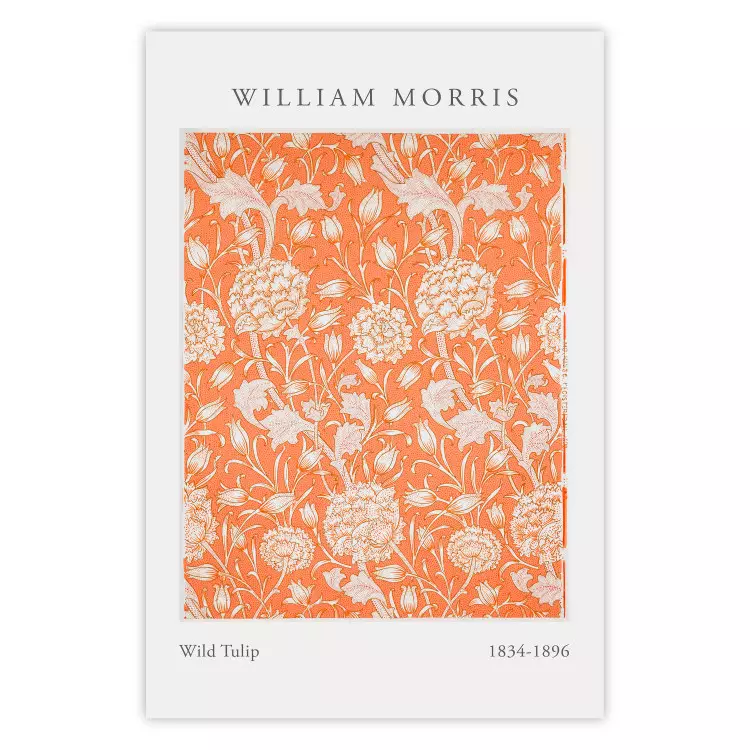 Poster William Morris Tulips