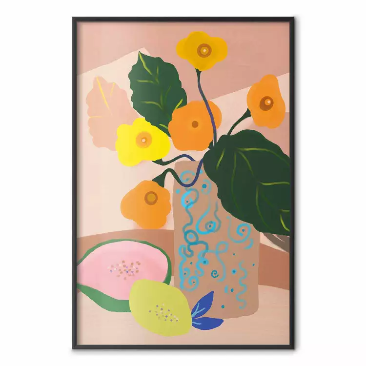 Flowers in Vase [Poster]