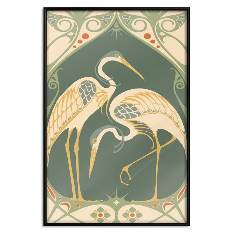 Poster Stylish Cranes [Poster]