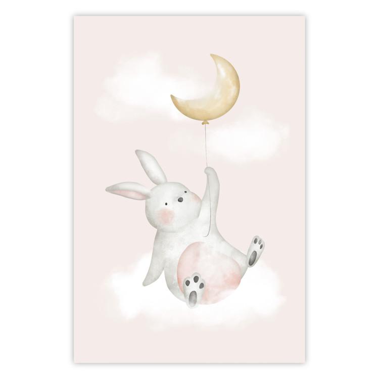 Poster Bunny With Balloon [Poster]