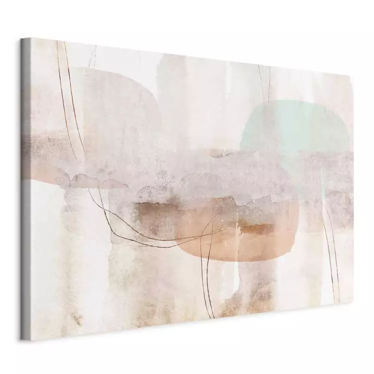 Interplay of Colors (1-piece) Wide - pastel unique abstraction