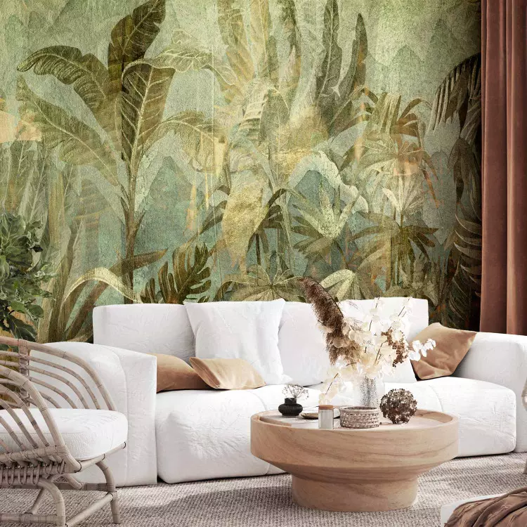 Jungle - Exotic Vegetation in Warm Green Colors