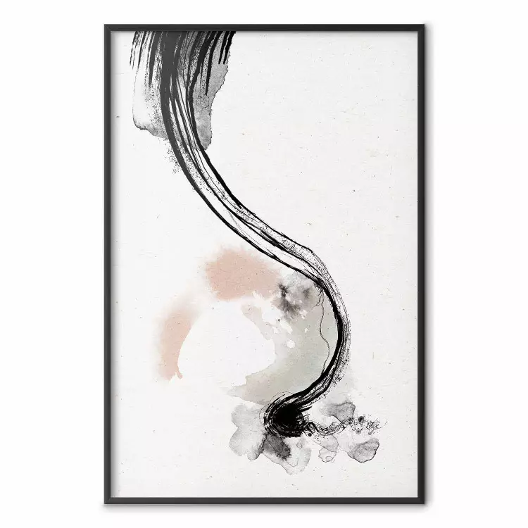 Brush Marks - Delicate Shapes and Stains Created With Ink