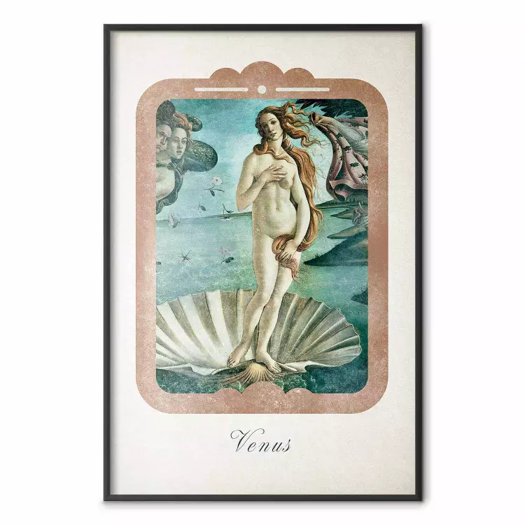 Venus - Fragment of a Painting by Sandro Botticelli