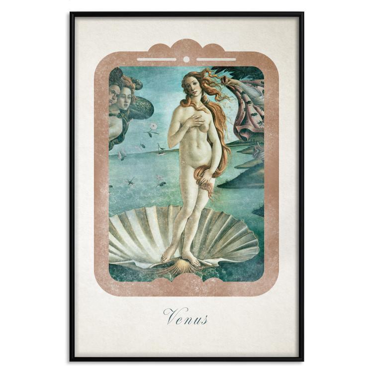 Poster Venus - Fragment of a Painting by Sandro Botticelli