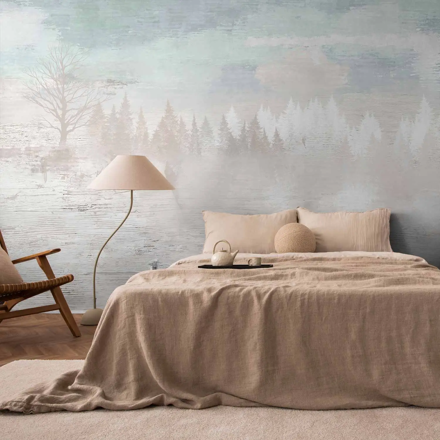 calm wallpaper for bedroom