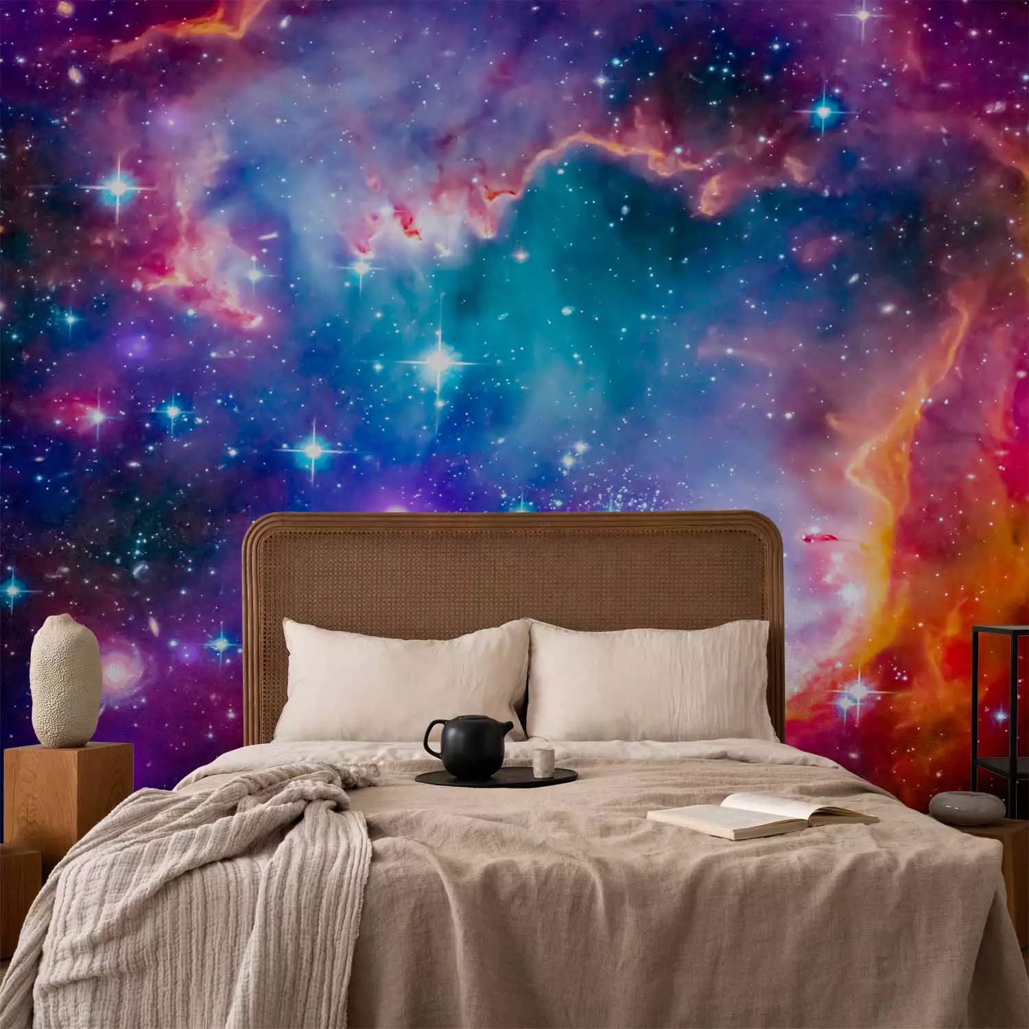 Photo Wallpaper Magellanic Cloud - Telescopic Image of a Dwarf Part of the Galaxy