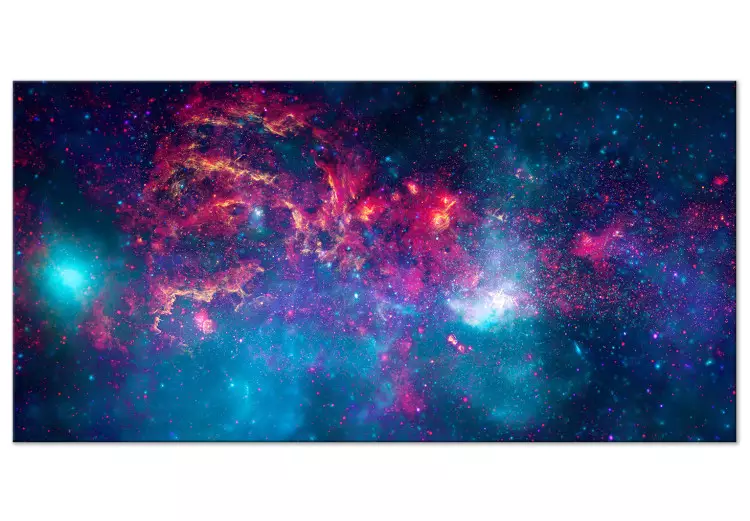 Space Constellations II - Milky Way Seen through a Telescope