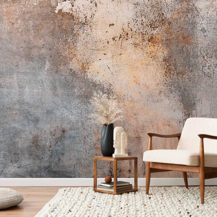 Wall Mural Natural Wall - Decorative Surface in Warm Tones