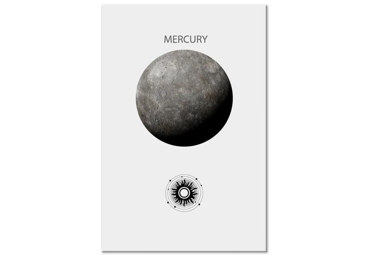 Canvas Mercury II - The Smallest of the Planets of the Solar System