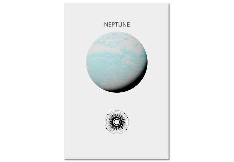 Canvas Planet Neptune II - Gas Giant with the Solar System