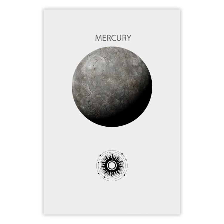 Poster Mercury II - The Smallest Planet of the Solar System