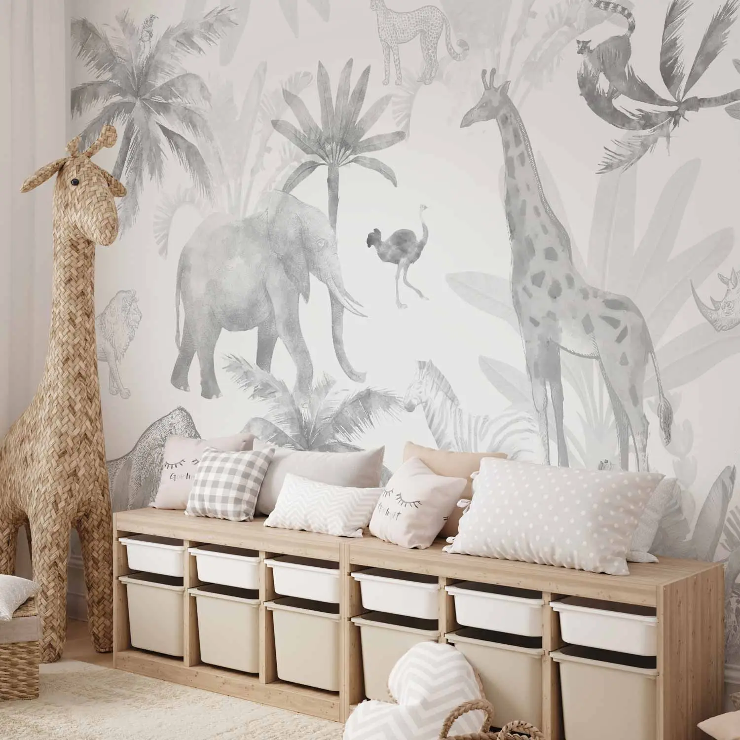 safari wallpaper grey