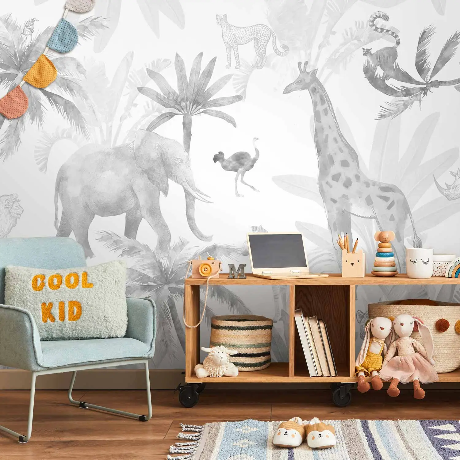 safari childrens wallpaper