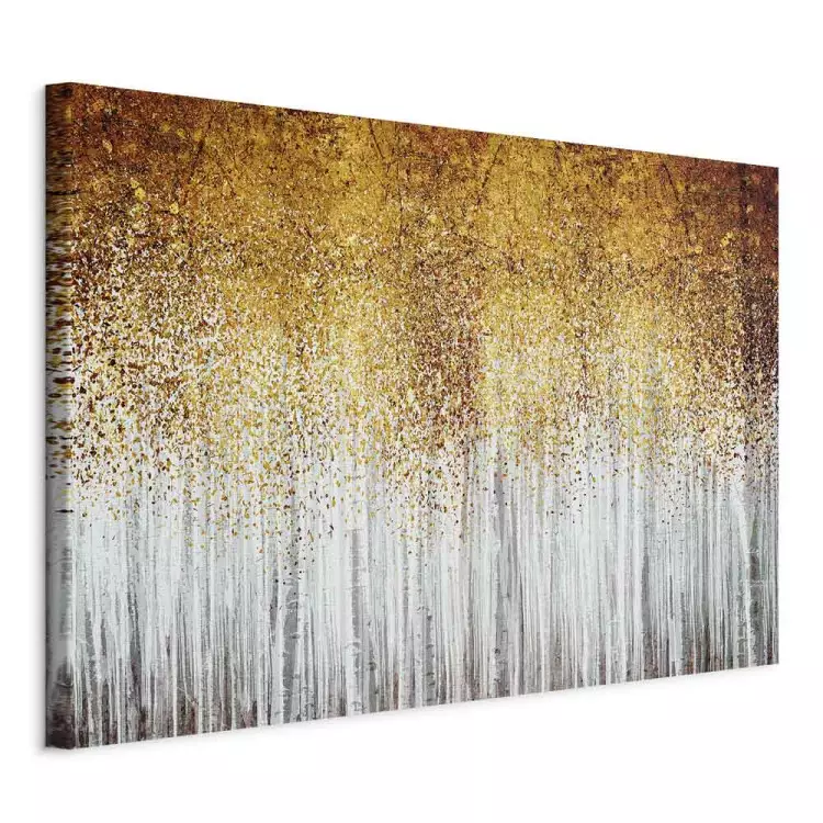 Autumn Park - Abstract Graphic With Trees in Golden Colors