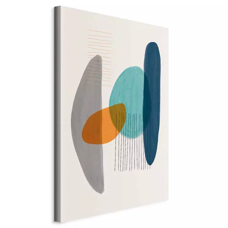Abstract Colors - Colorful Composition of Cylindrical Shapes